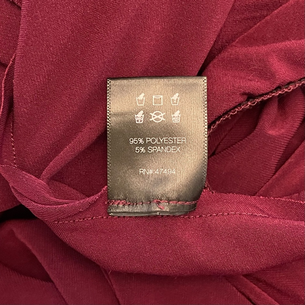 Norma Kamali Diana Plum Wine One Shoulder Formal Asymmetrical Rusched Dress Gown - Picture 7 of 12